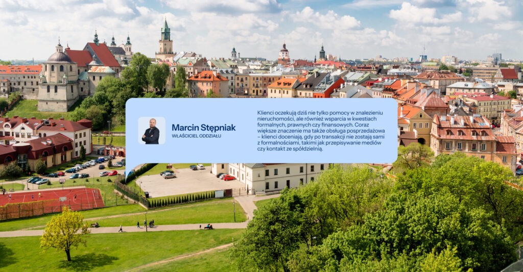 Rynek nieruchomości w Lublinie jest stabilny i perspektywiczny. Rozmowa z Marcinem Stępniakiem