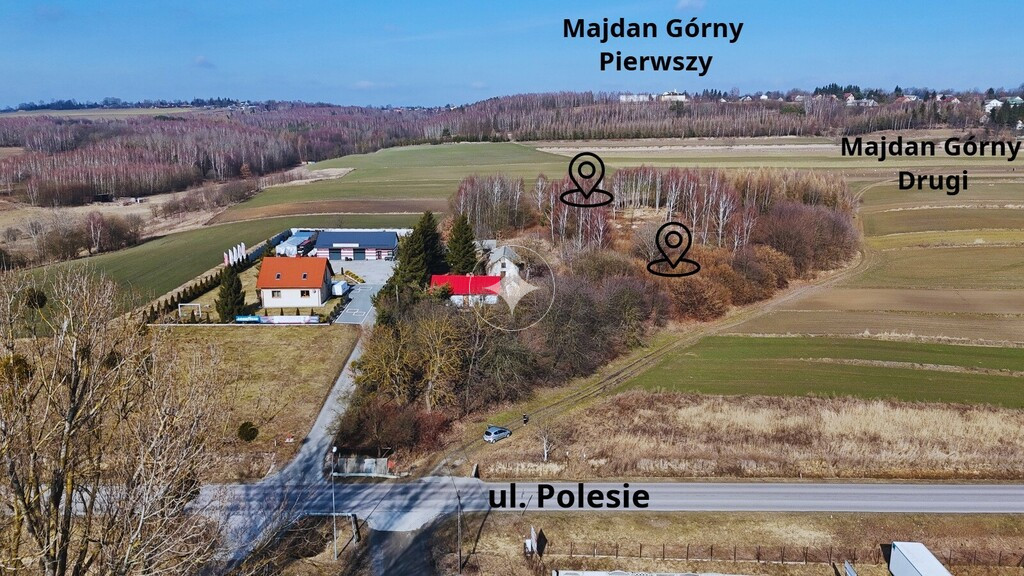 Na sprzedaż 2 działki budowlane w Majdanie Górnym!