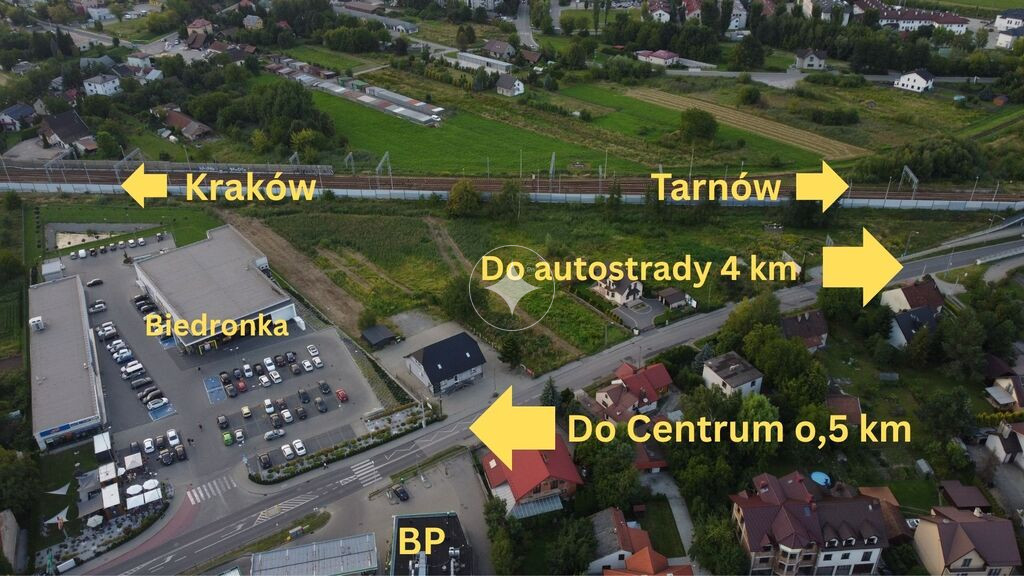 Działka inwestycyjna, jedyna taka w Bochni