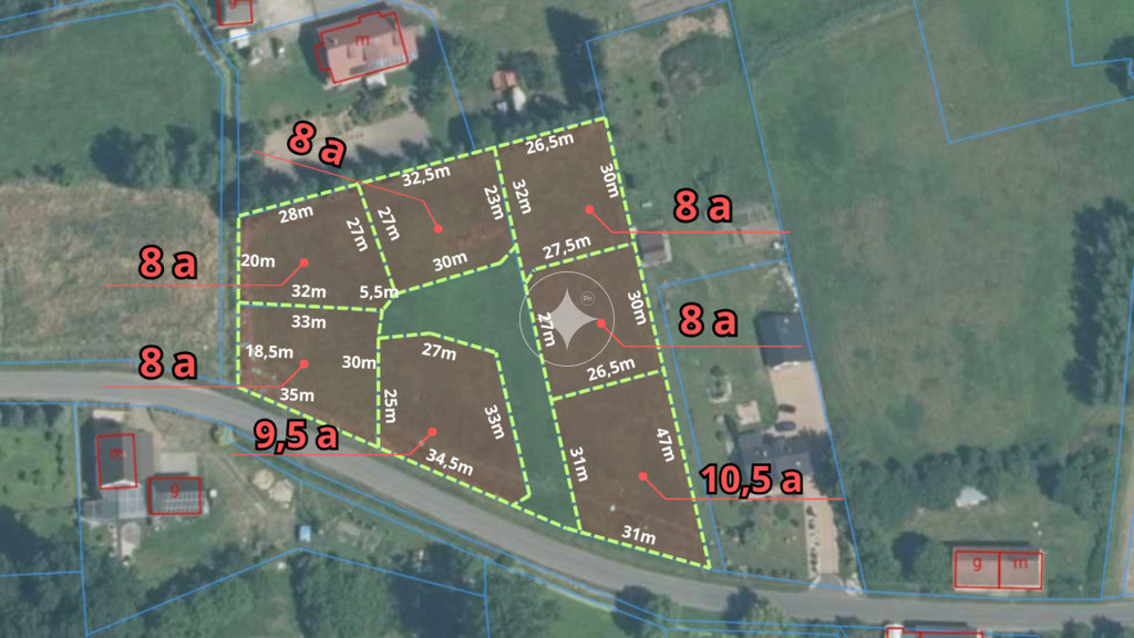 Działki na wsi z możliwością zabudowy