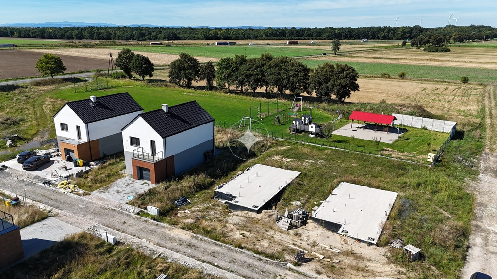 Działka budowlana, gotowy projekt, Kępy