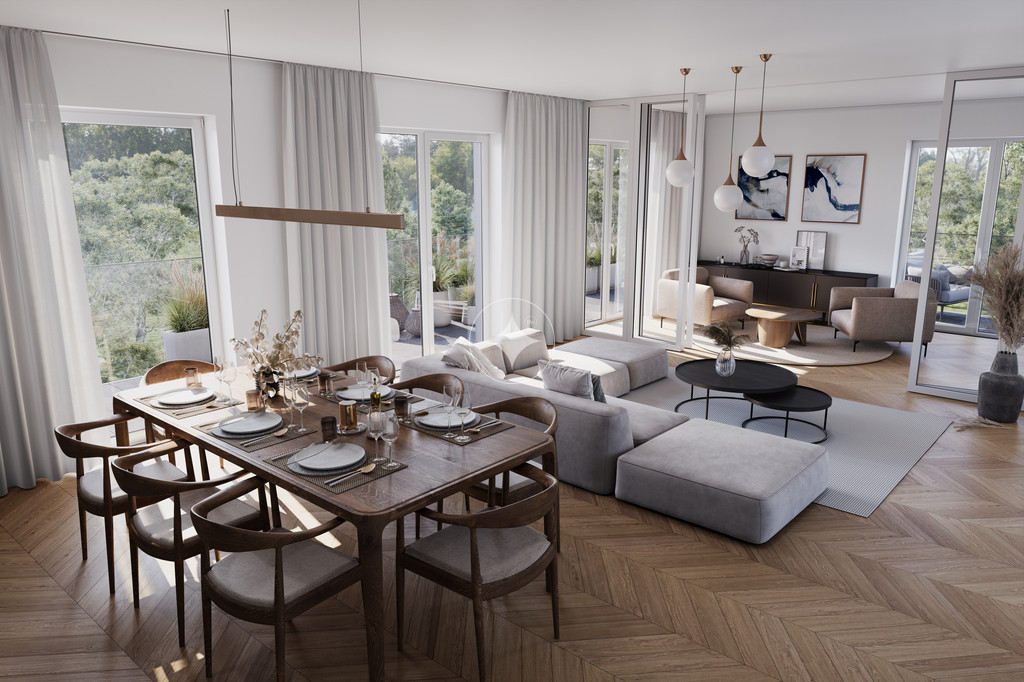 Ekskluzywny apartament z dużym tarasem
