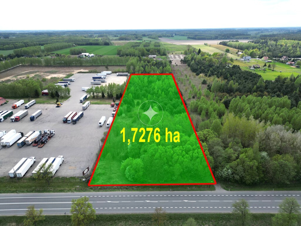 Działka przemysłowa Horbów Kolonia 1,7276 ha
