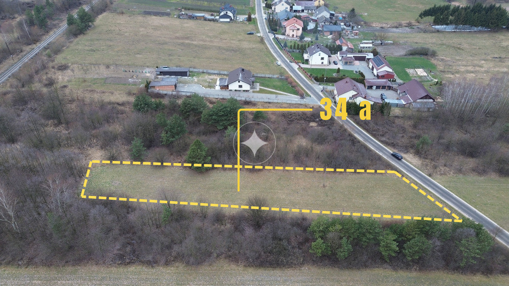 Działka budowlano-usługowa Osiek 3429 m²