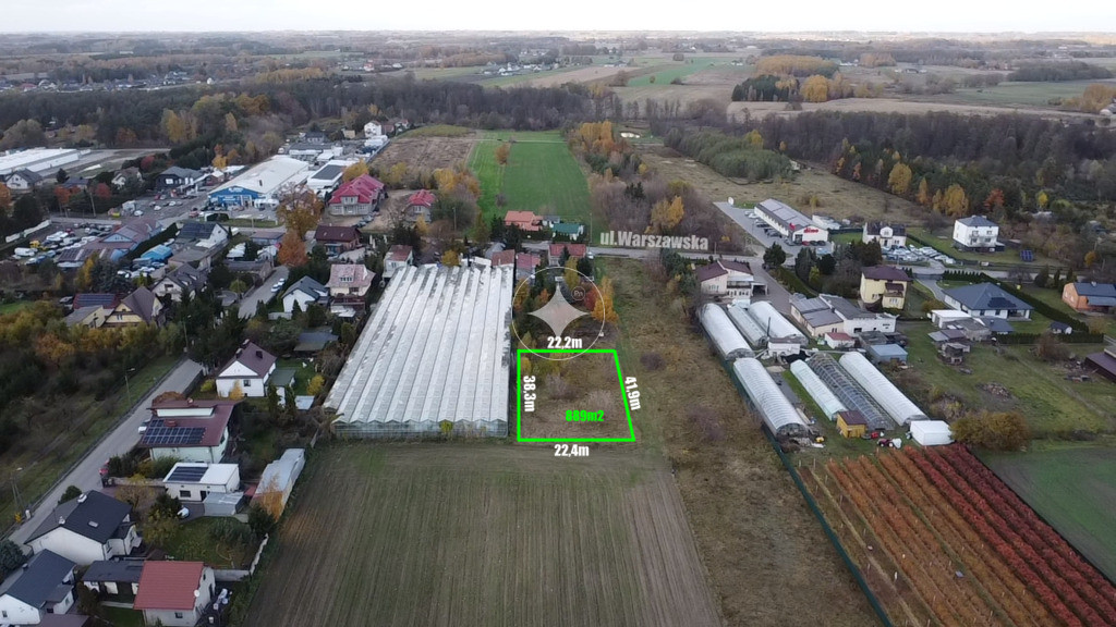 DZiałka 890m2 Nasielsk