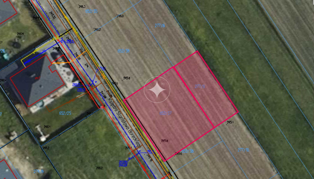 Działka budowlana 800m²| Malownicza wieś Wancerzów