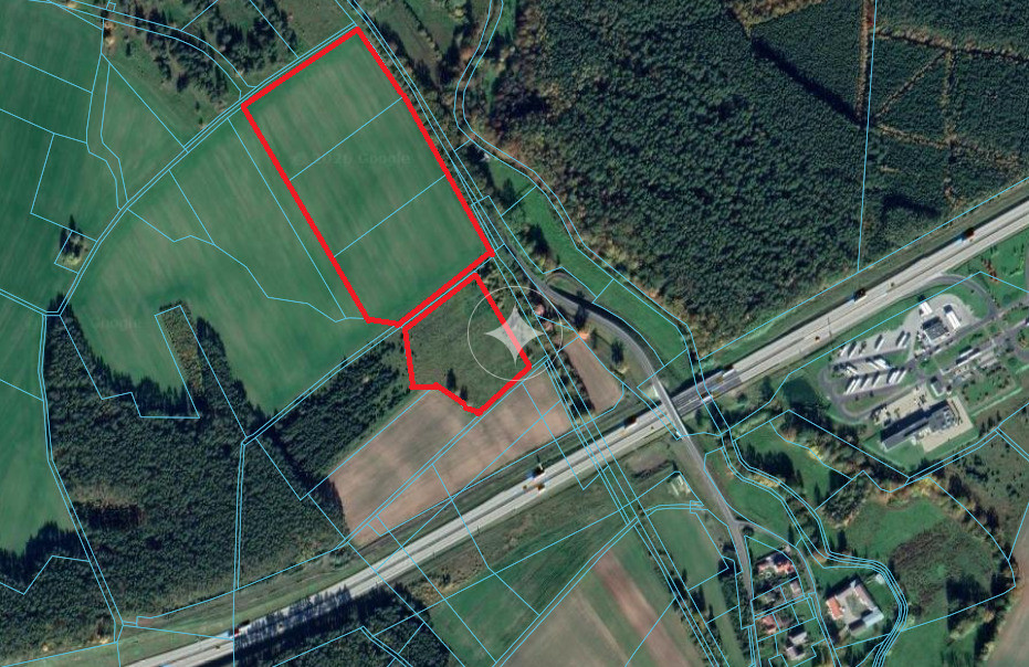 Teren inwestycyjny 8,09 ha -A4 Bolesławiec