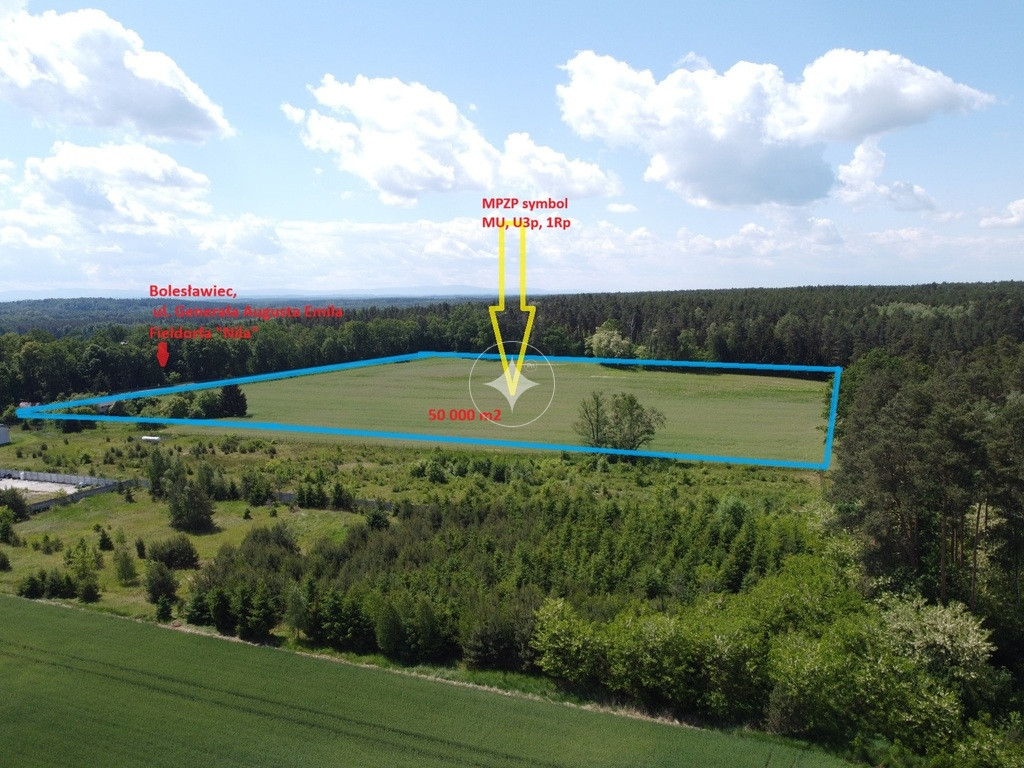Działka – Bolesławiec, ul. Generała Augusta Emila Fieldorfa „Nila”