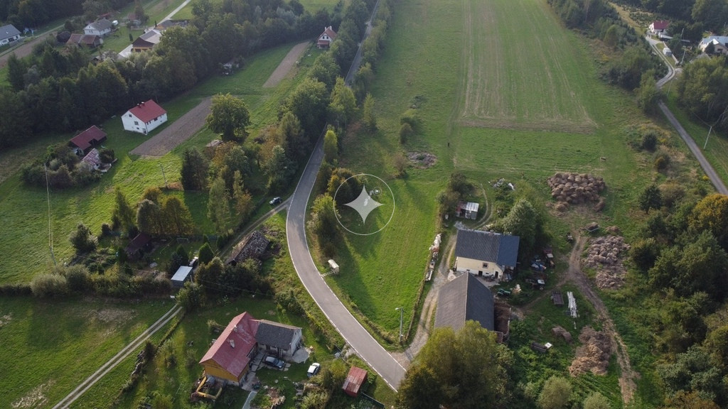 Łomna działka budowlana 10 arów