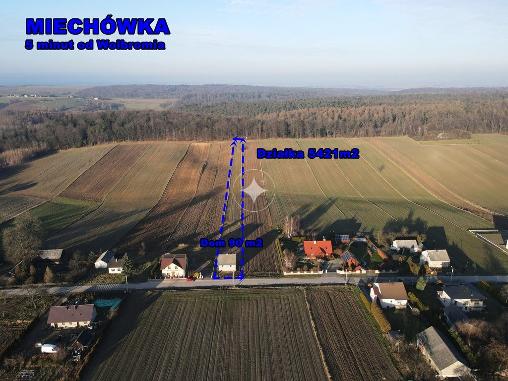Domek koło Wolbromia