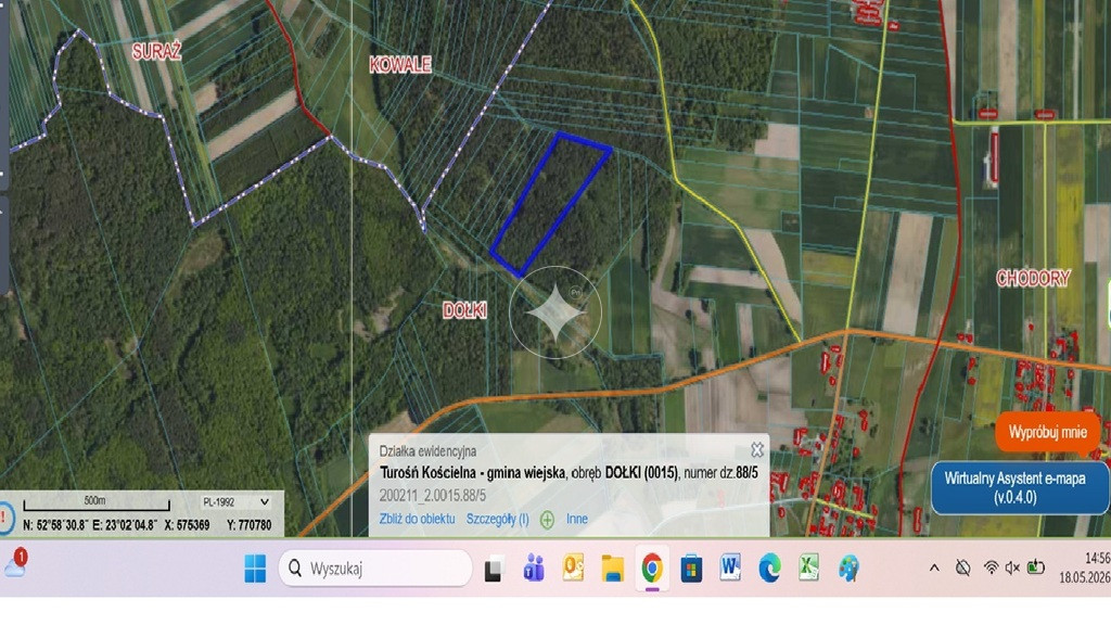 Zwarty kompleks leśny 5,77 ha – Dołki