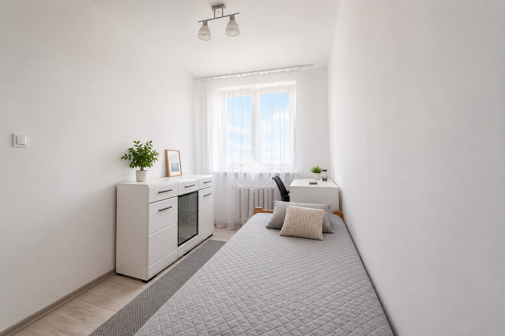 3 pokoje, 61,45 m2, duży balkon, bliski Wrotków