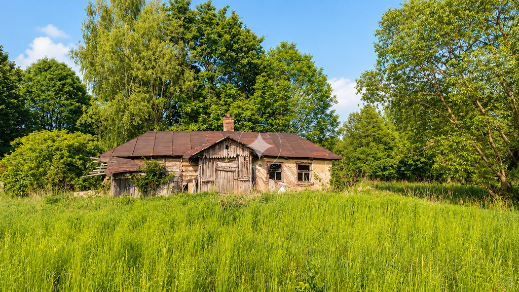 Działka rolno-siedliskowa Kornie, przy rzece