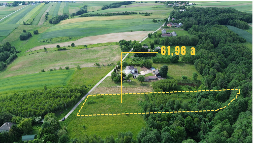 Działka rolno-zagrodowa 6198 m² | Kolonia Gorzków