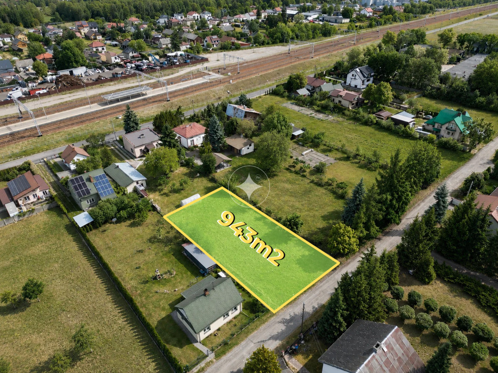 Działka budowlana 945 m² ul Okólna