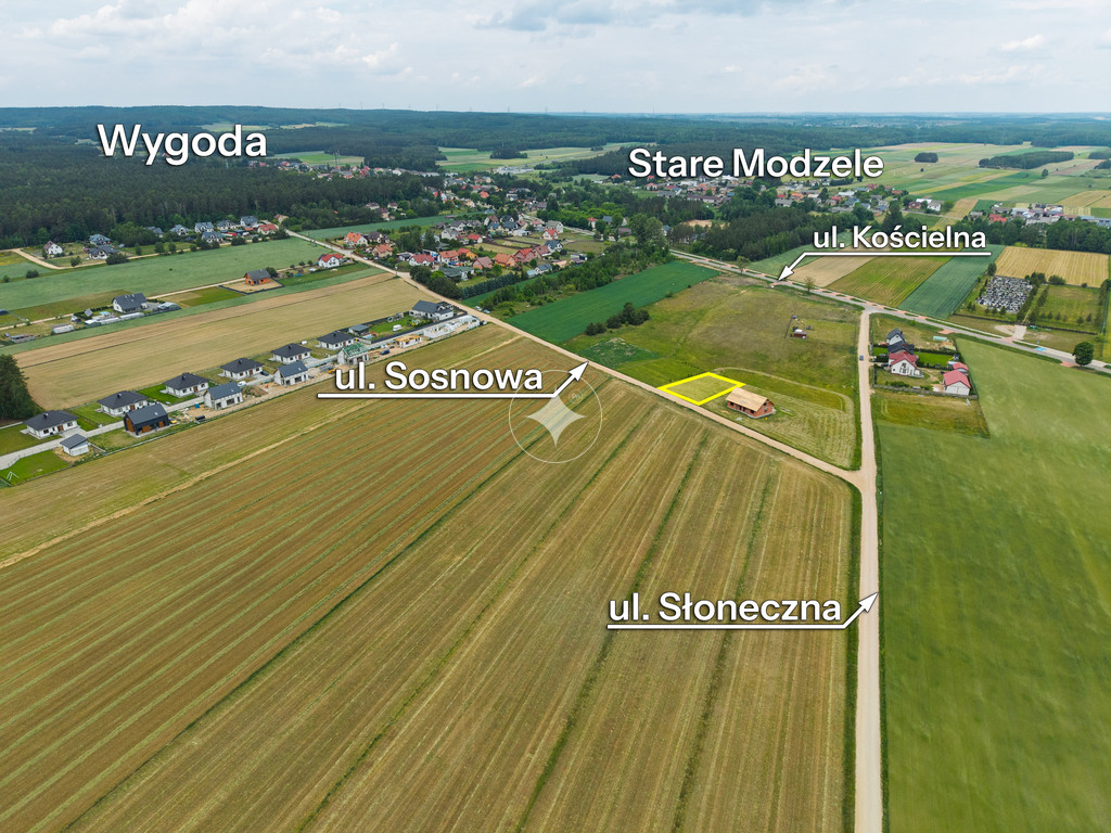 Działka – Modzele-Skudosze