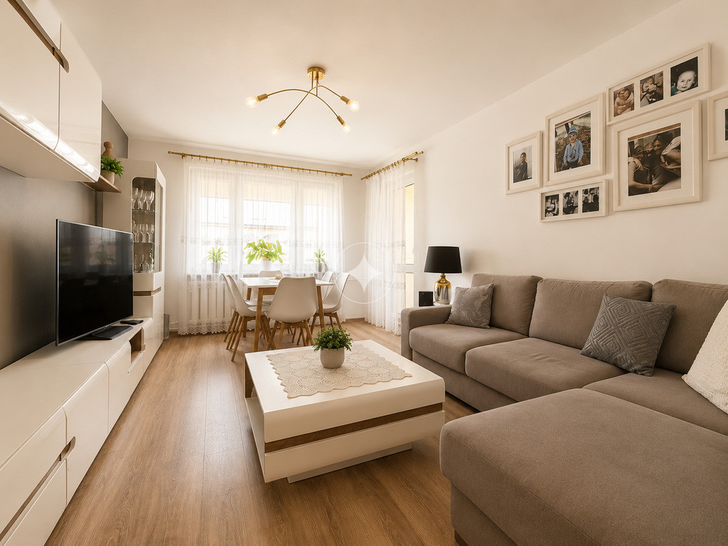 Przestronne 3 pokoje, 62,58 m², Biała Podlaska