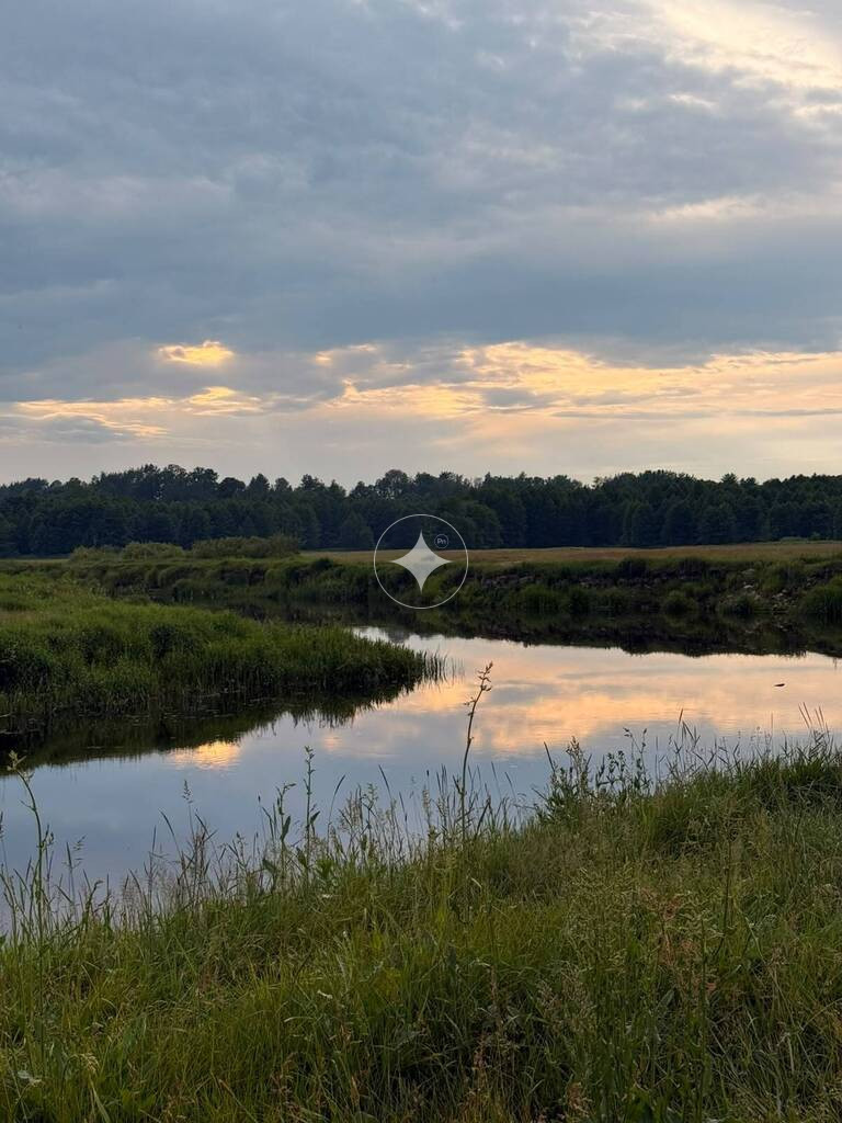 Działka rolna z własną linią brzegową Narwi!