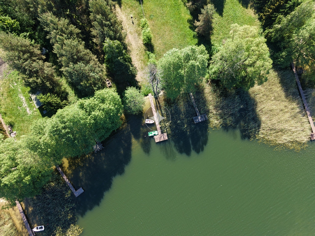 Działka nad Jeziorem Kalwa -Mazury -Prywatna Plaża