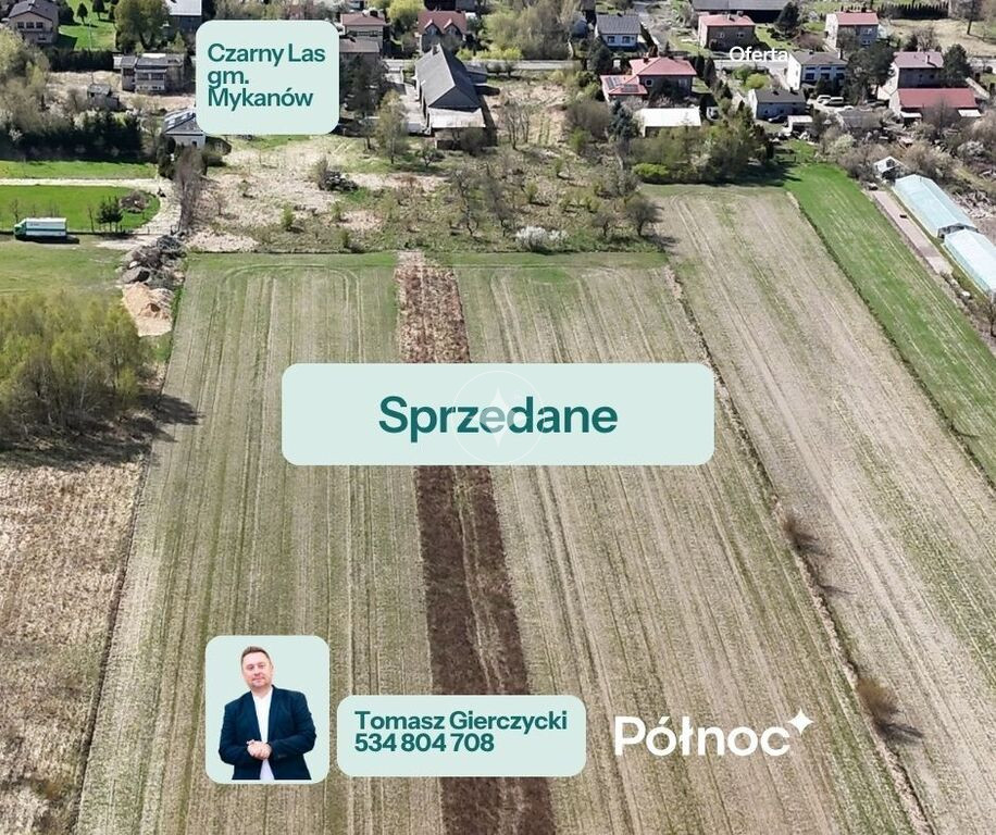 Rezerwacja!! Czarny Las - działka budowlana