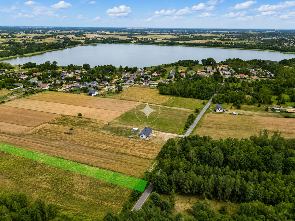 Działka nad jeziorem Kunów 4350 m²
