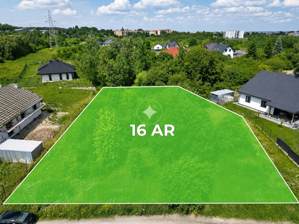 Działka budowlana w Chełmie –1627 m² na ul. Majdan