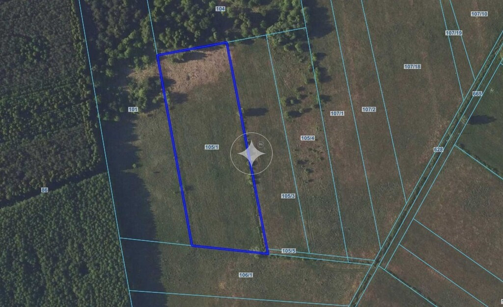 Rolna działka na Podlasiu – Koźliki, gmina Narew