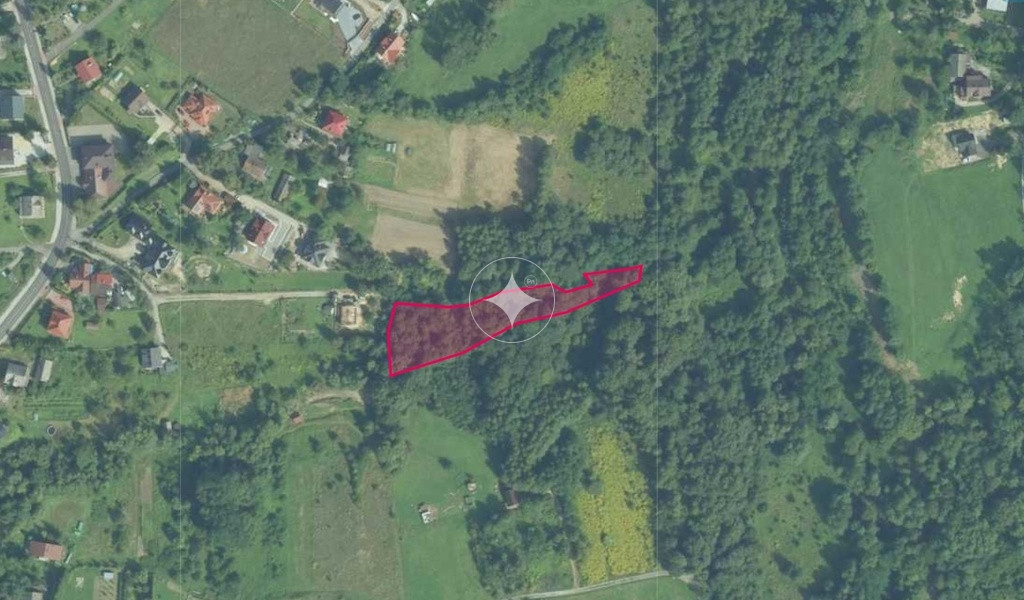 Działka leśna we Wrząsowicach