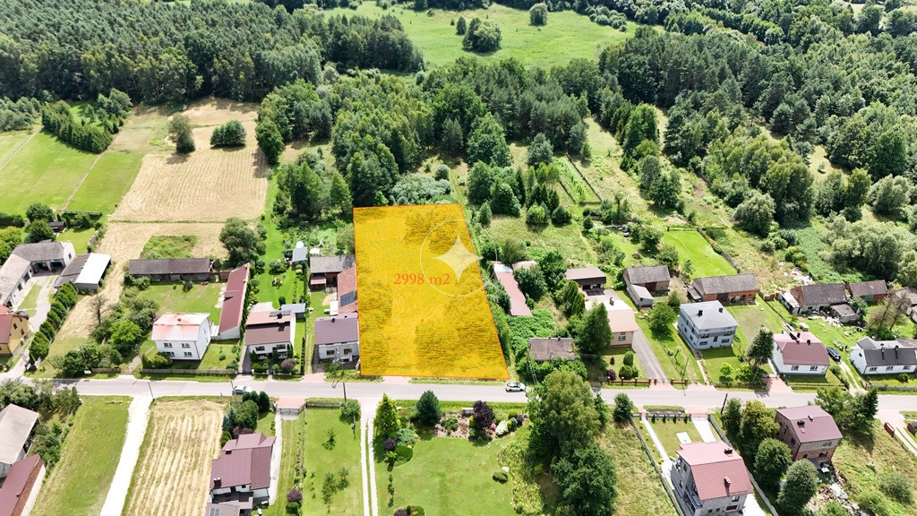 Działka bud. ul. Długa - 2.998m2