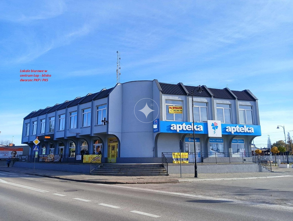 Lokale biurowo - usługowe Centrum Łap!