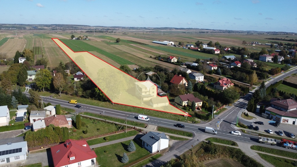 1,62 HA+2 DOMY+BUDYNEK GOSPODARCZY  pod Zamościem