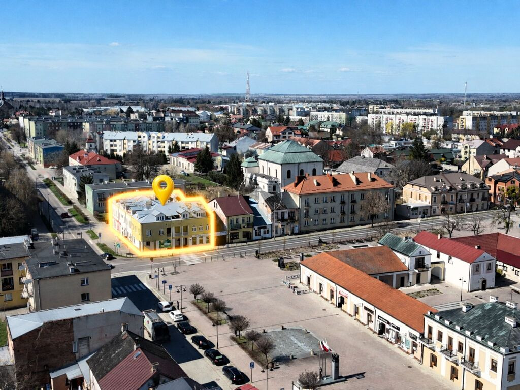 Mieszkanie w centrum Włodawy 65,3 m² | balkon