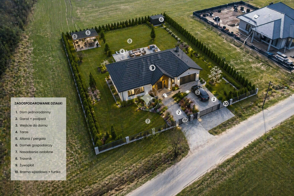 Działka budowlana w Dobrej