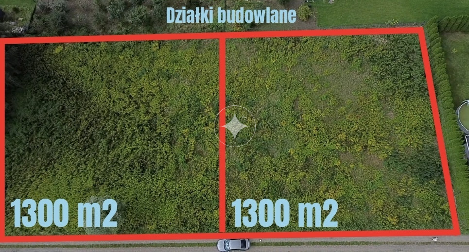 2600m² | 2 działki z WZ | Lipno | media