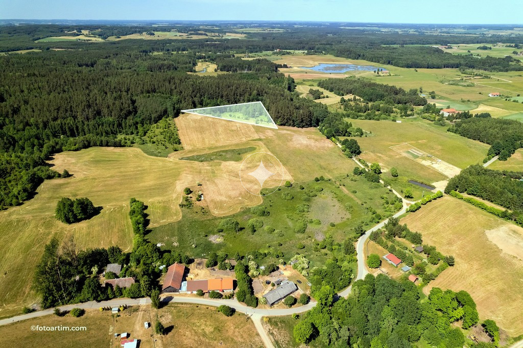 Suryty-atrakcyjna działka-600m od jeziora Blanki