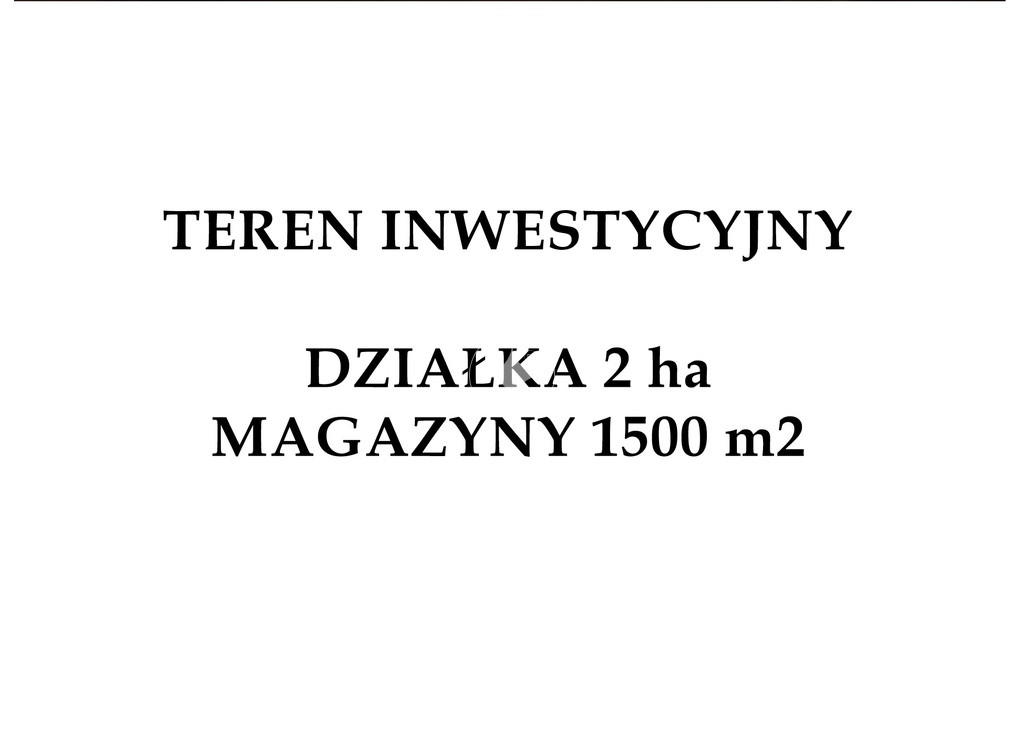 Hale 1500 m2, teren 2 ha