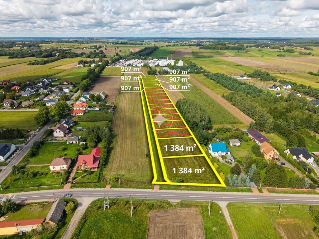DZIAŁKI BUDOWLANE JEZIORKO – BLISKO ŁOMŻY,