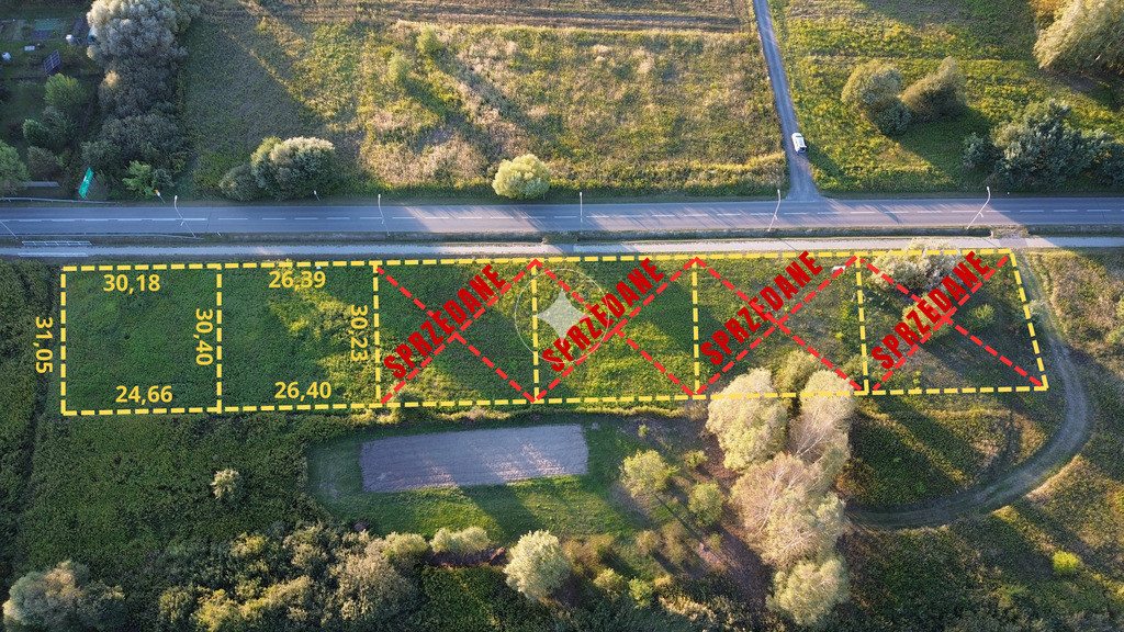 Okazja! 6 działek budowlanych – Tarnobrzeg Sobów