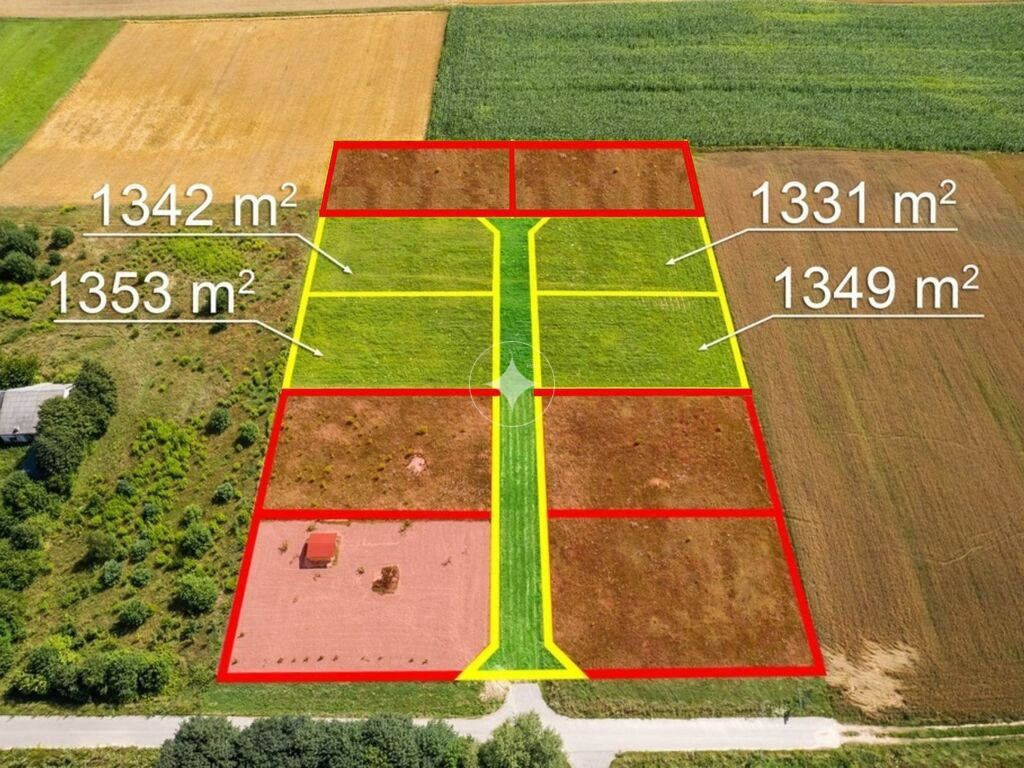 Działki budowlane | Nowe Krzewo | gm. Piątnica