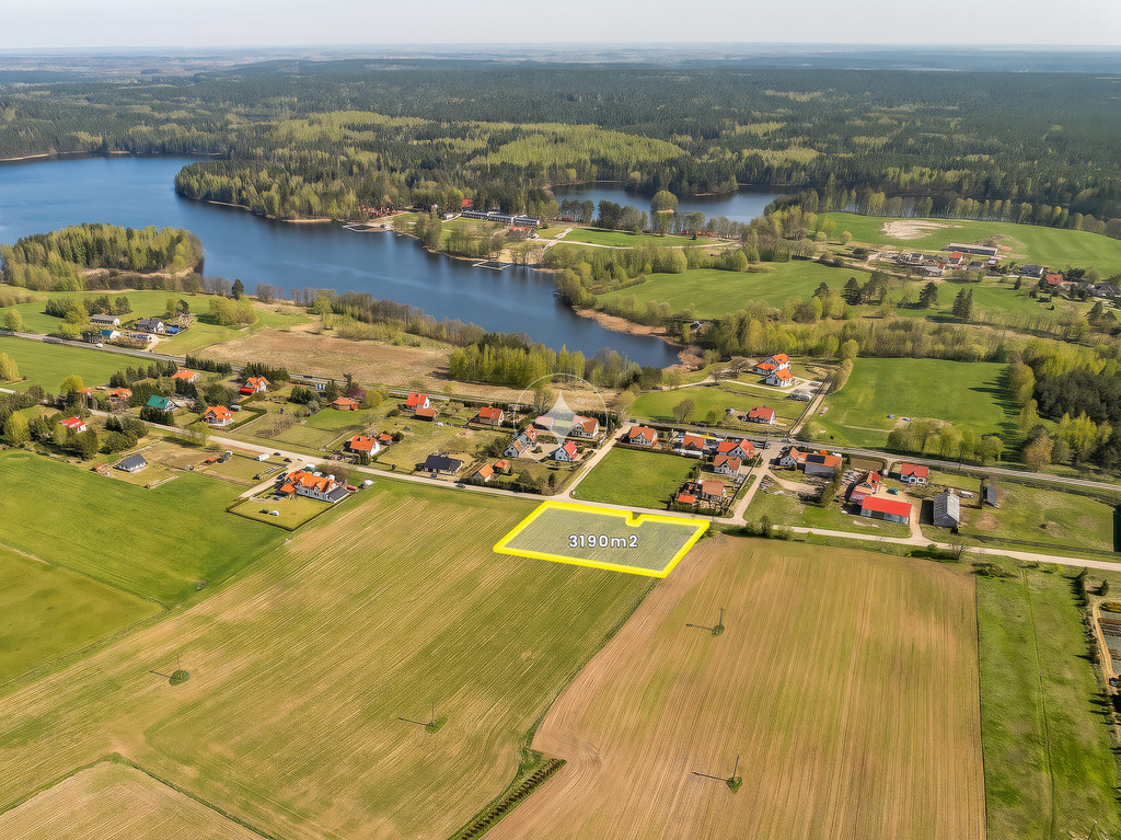 Działka budowlana, Piecki k. Mrągowa