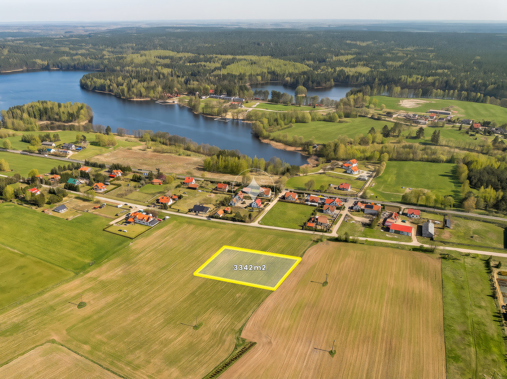 Działka budowlana, Piecki k. Mrągowa