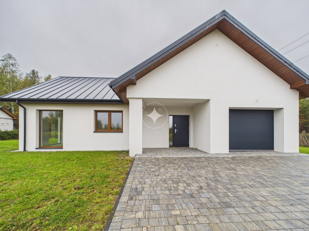 Nowoczesny dom parterowy  Działka 1250 m²  Glinianka